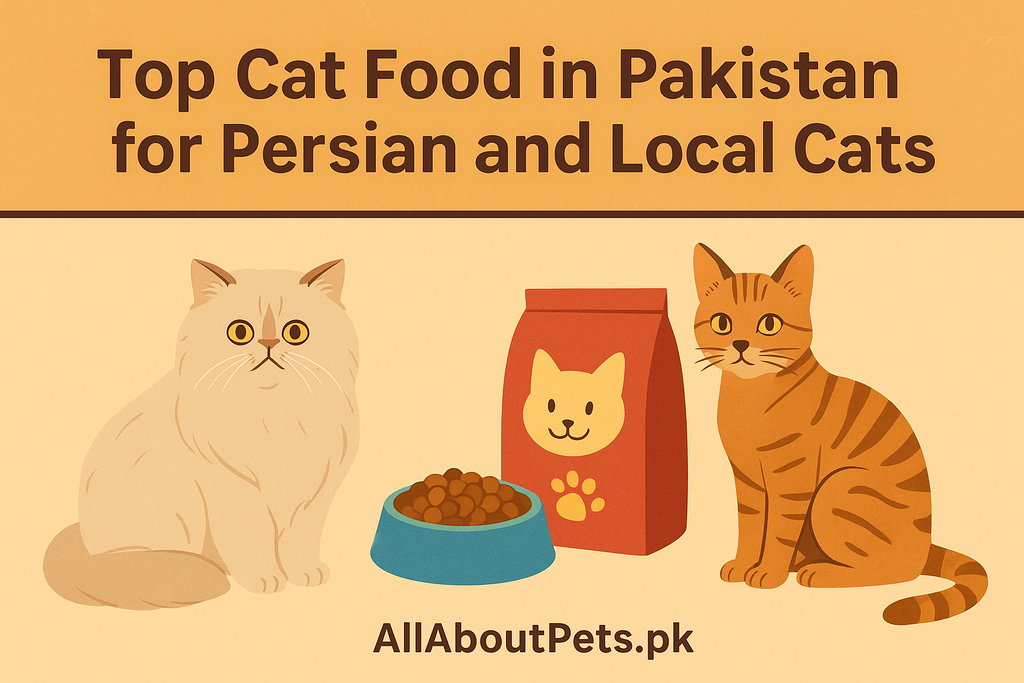 Top Cat Food in Pakistan for Persian and Local Cats