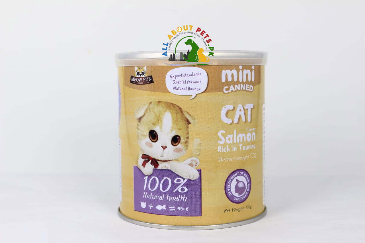 Cat Canned Salmon Flavor Rich in Taurine – healthy taurine rich wet cat food with salmon flavor