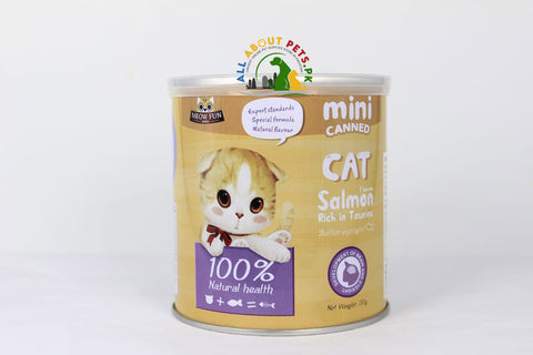 Image of Cat Canned Salmon Flavor Rich in Taurine – healthy taurine rich wet cat food with salmon flavor