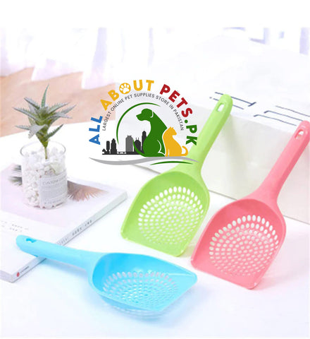 Image of Cat Litter Scoop – durable and easy-to-clean scoop for hygienic cat litter box maintenance in Pakistan