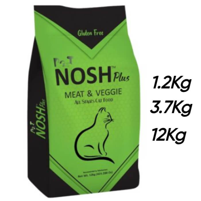 Pet Nosh PLUS Adult Cat Food – taurine-rich, omega-packed premium kibble for adult cat health