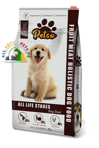 Image of Petso Dog Food 10kg – premium balanced nutrition with proteins, omegas, and vitamins for dogs of all ages