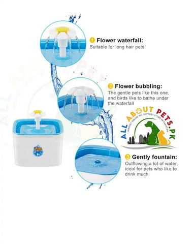Image of Water Fountain for Cats 2.0 Litres – automatic filtered drinking fountain for cats in Pakistan