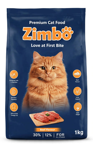 Image of Zimbo Beef Flavour 1kg - AllAboutPets.Pk
