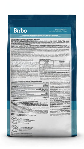 Image of Birbo Premium Kittens Cat Food - Meat & Chicken (Carne & Frango) - 1kg