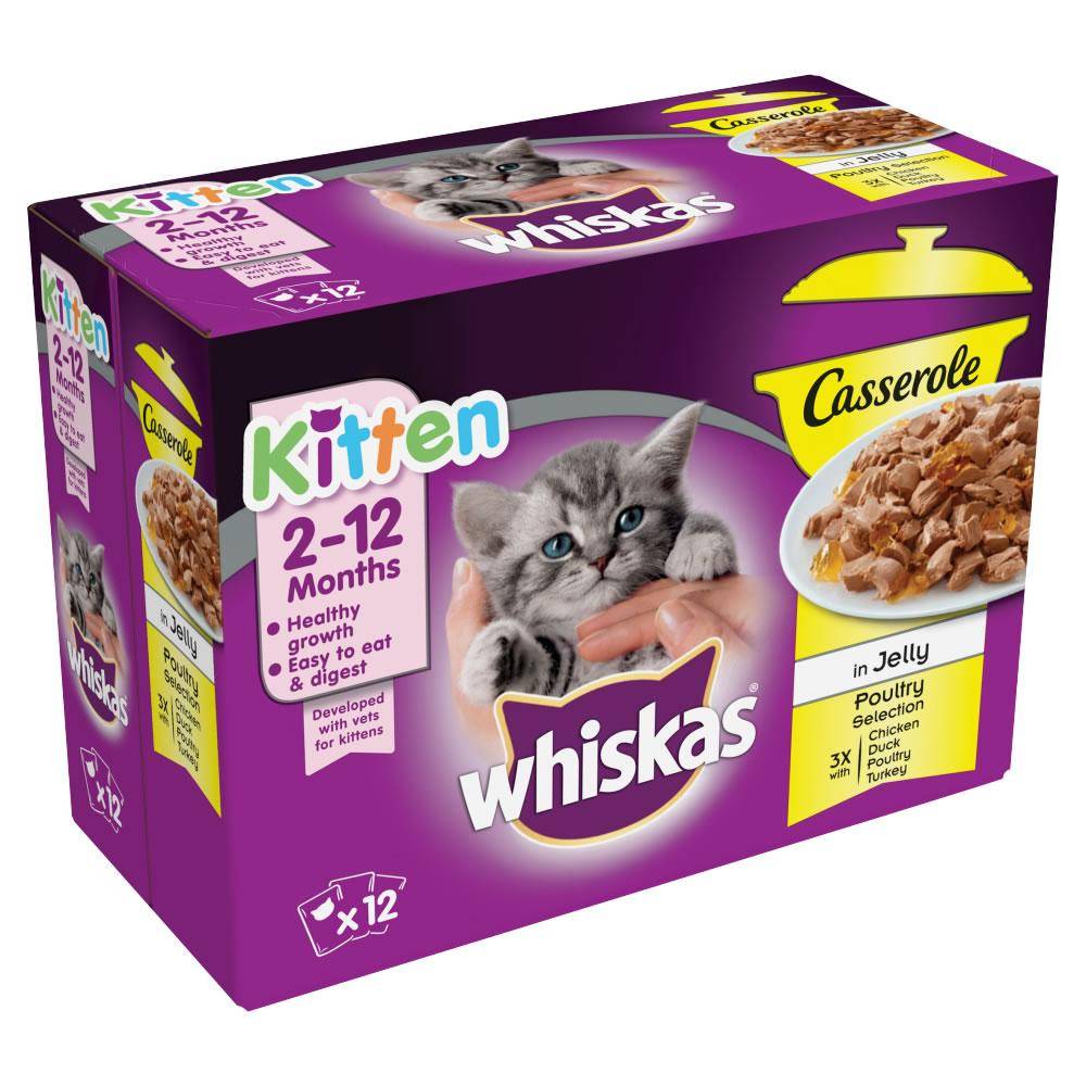 Whiskas 2025 casserole kitten