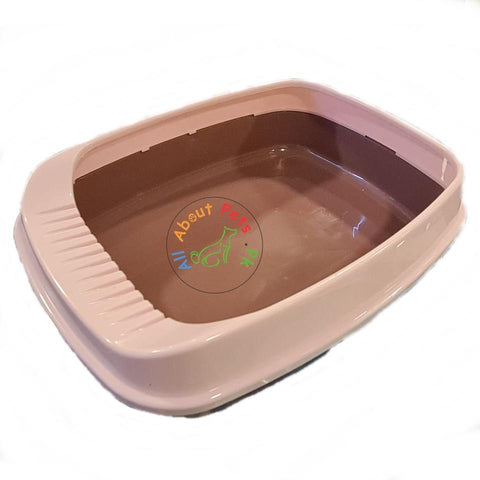 Image of deep Cat Litter Tray With Lid & Scoop available at allaboutpets.pk in Pakistan