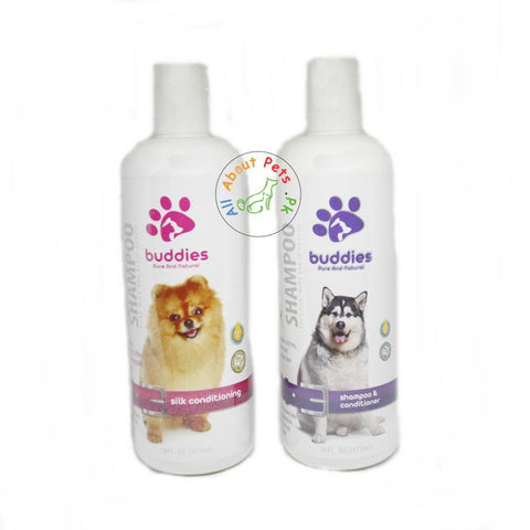 Image of Buddies Dog Shampoo 473ml silk conditioning, shampoo & conditioner available in pakistan at allaboutpets.pk