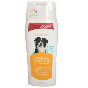 Bioline Mink Oil Shampoo available at allaboutpets.pk