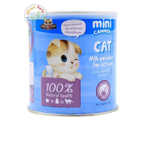 Image of MEOW FUN Cat Milk Powder Supplement for Kittens 130g available at allaboutpets.pk in Pakistan