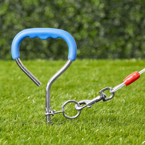 Image of Dog Vinyl-Coated Steel Dog Tie-Out Cable 3M available at allaboutpets.pk in Pakistan