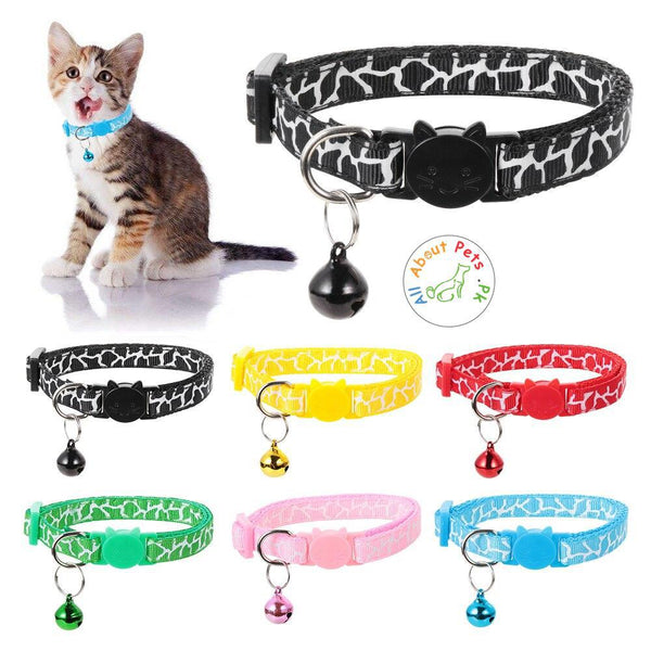 Nylon Cat Bell Collar in Pakistan at