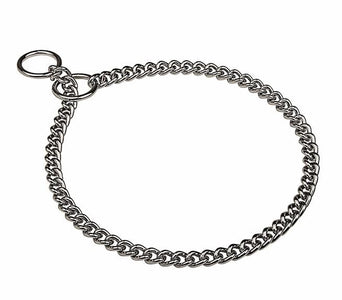 Choke Chain Chrome for dogs Ferplast  34cm, 38cm and 42cm available at allaboutpets.pk in pakistan.