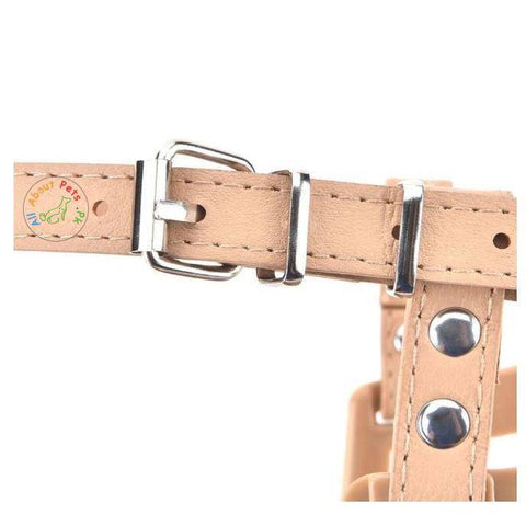 Image of Dog Muzzle High Quality Plastic Basket Design Anti-biting Adjusting Straps