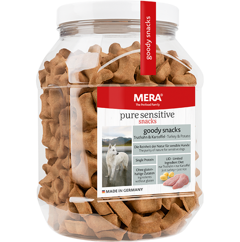 Image of Mera Pure Sensitive dog snacks, dog treats available at allaboutpets.pk in Pakistan