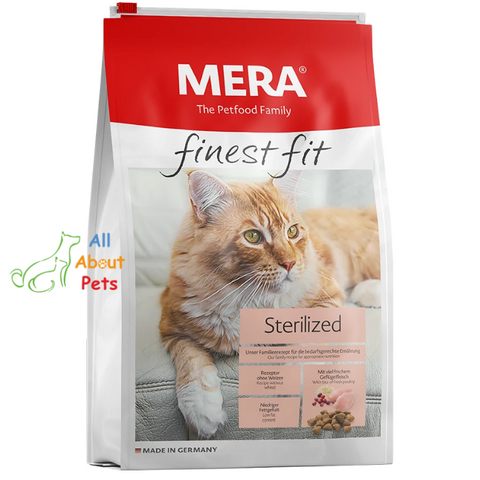 Image of Mera Finest Fit Sterilized Cat Food - AllAboutPetsPk
