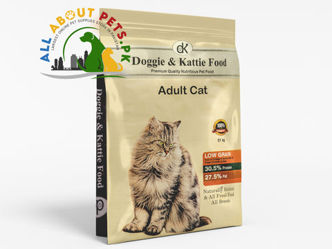 Image of Doggie & Kattie , Low Grain, Adult Cat Food.