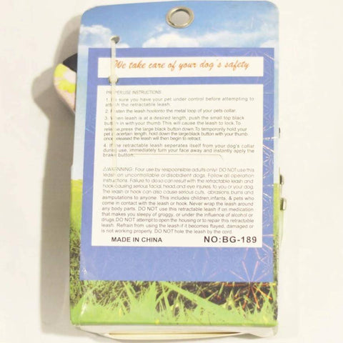 Image of Retractable Dog Leash 16.5ft available at allaboutpets.pk in pakistan.