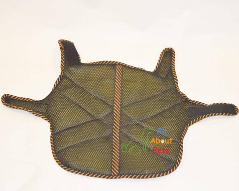Image of Adjustable cat coat, jacket with Soft Padding Black Mesh, soft and warm padding inside available online at allaboutpets.pk