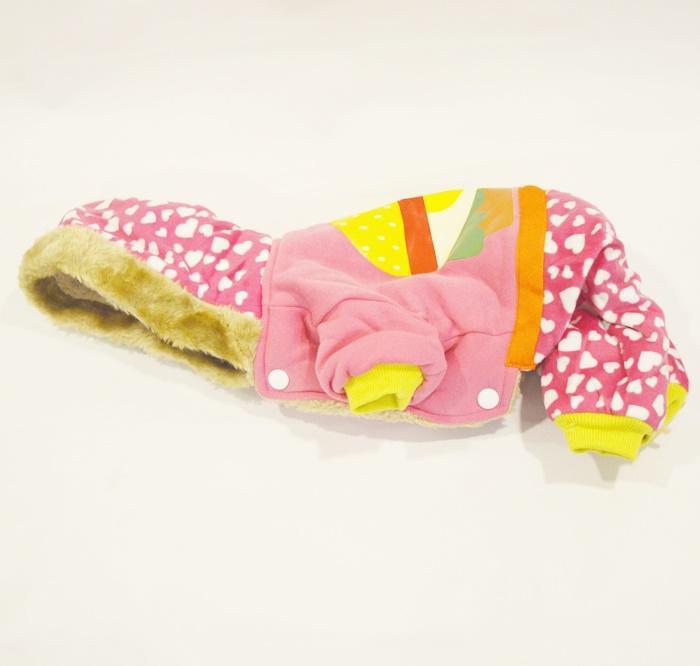 Small Dog Hooded Jumpsuit All Cover Bodysuit available at allaboutpets.pk in pakistan