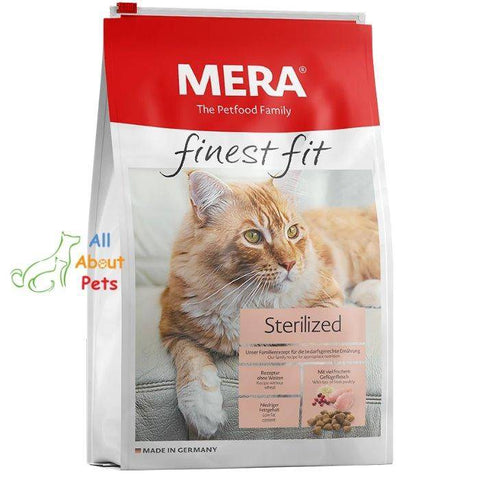 Image of Mera Finest Fit Sterilized Cat Food available online at allaboutpets.pk in pakistan.