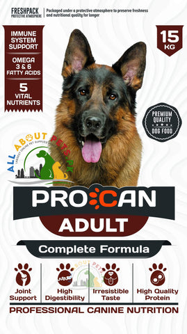 Image of PROCAN Adult Dog Food 15kg