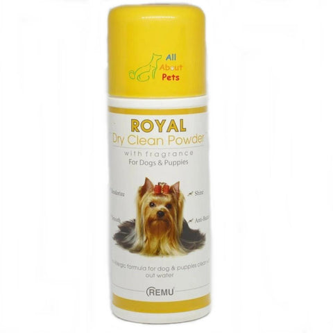 Image of Remu Royal Dry Clean Powder For Dogs available online at allaboutpets.pk in pakistan.