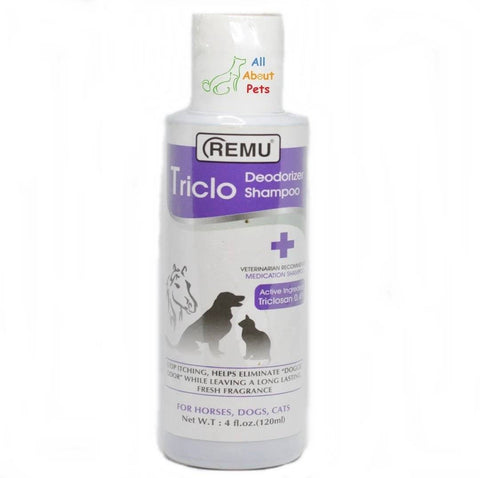 Image of Remu Triclo Deodorizer Shampoo For Dogs available online at allaboutpets.pk in pakistan.