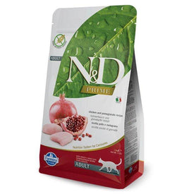 Farmina N&D Grain Free Feline cat food Chicken & Pomegranate Adult 1.5kg and 5kg available at allaboutpets.pk in pakistan.