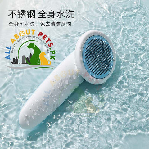 Image of Easy Self Cleaning Brush For Cats And Dogs