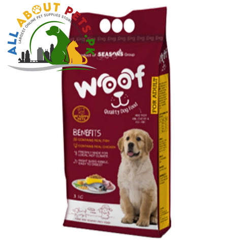 Image of Woof Adult Dog Food Available at AllAboutPetsPk