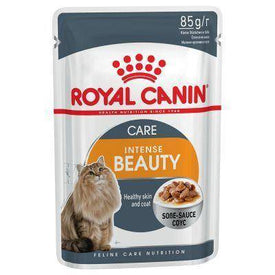 Royal Canin Cat Intense Beauty Jelly, cat wet food, cat jelly food available at allaboutpets.pk in pakistan.