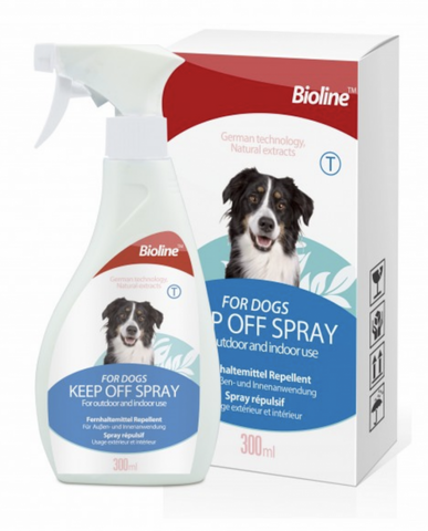 Image of Bioline Keep Off Spray for Dogs (300ml)