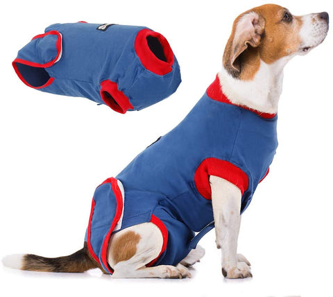 Image of Dog Recovery Suit, After Surgery Wear for Dogs Male Female, Pet E-Collars Alternative Bandages available at allaboutpets.pk in Pakistan