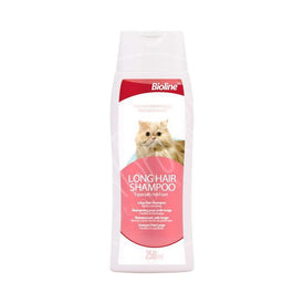 Bioline Long Hair Shampoo For Cats, persican cat shampoo available at allaboutpets.pk