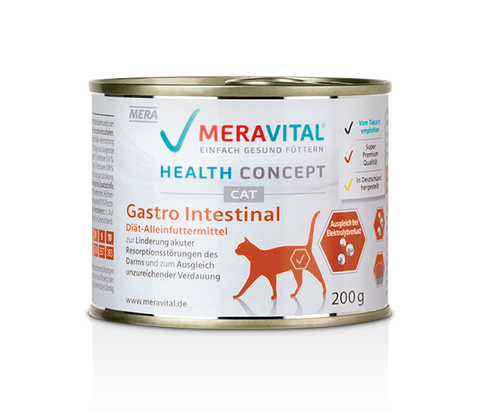 Image of MERAVITAL Gastro Intestinal Wet Cat Food 200g available at allaboutpets.pk in Pakistan