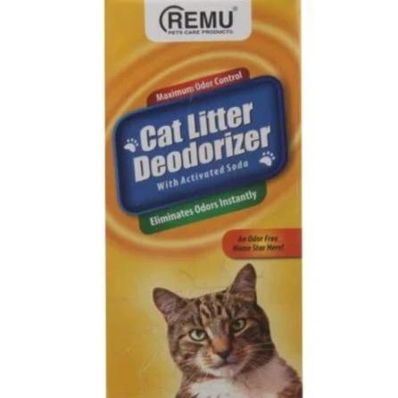 Image of Remu Cat Litter Deodorizer, Active Soda eliminates odors, prevents urine clumps from sticking to litter available at allaboutpets.pk in pakistan.