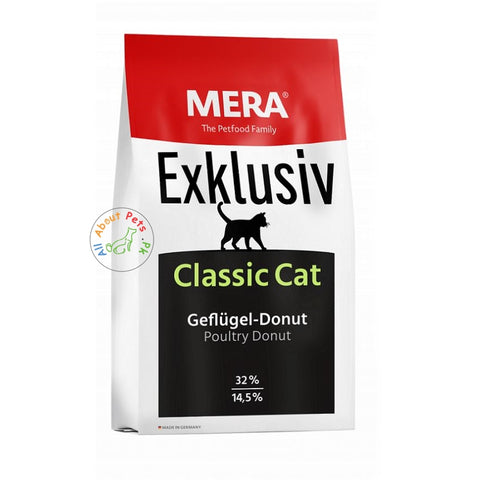 Image of mera classic cat food 400g, 1.5kg and 10kg available at allaboutpets.pk in Pakistan