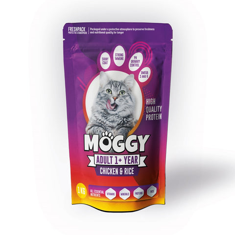 Image of Moggy Cat Food official distributor for Pakistan allaboutpets.pk