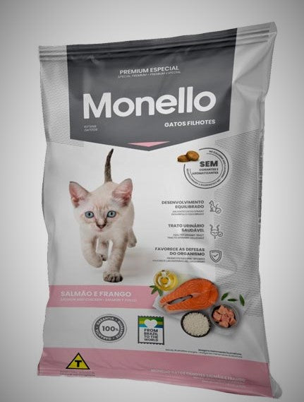 Monello Kitten Food Salmon Chicken