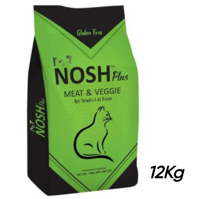 Pet Nosh PLUS Adult Cat Food – taurine-rich, omega-packed premium kibble for adult cat health