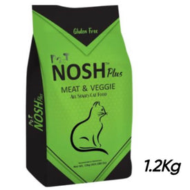 Pet Nosh PLUS Adult Cat Food – taurine-rich, omega-packed premium kibble for adult cat health