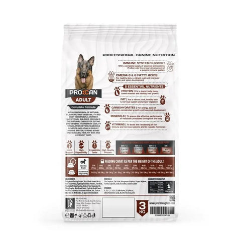 Image of PROCAN Adult Dog Food – Complete Nutrition Formula