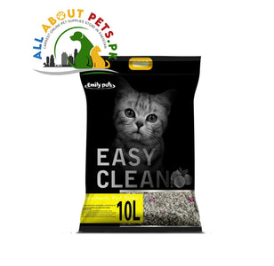 Emly pet litter - Super Absorbent, Easy to Scoop, Long Lasting | 10L Lemon-Flavored Cat Litter