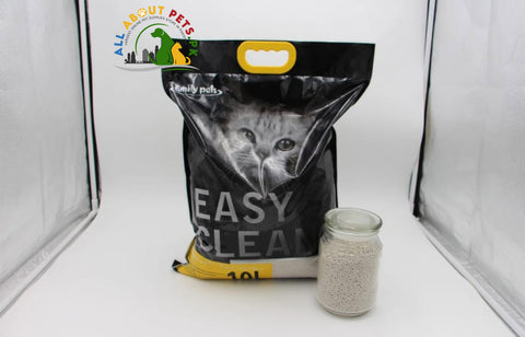 Image of Emly pet litter - Super Absorbent, Easy to Scoop, Long Lasting | 10 Ltr Apple-Flavored Cat Litter