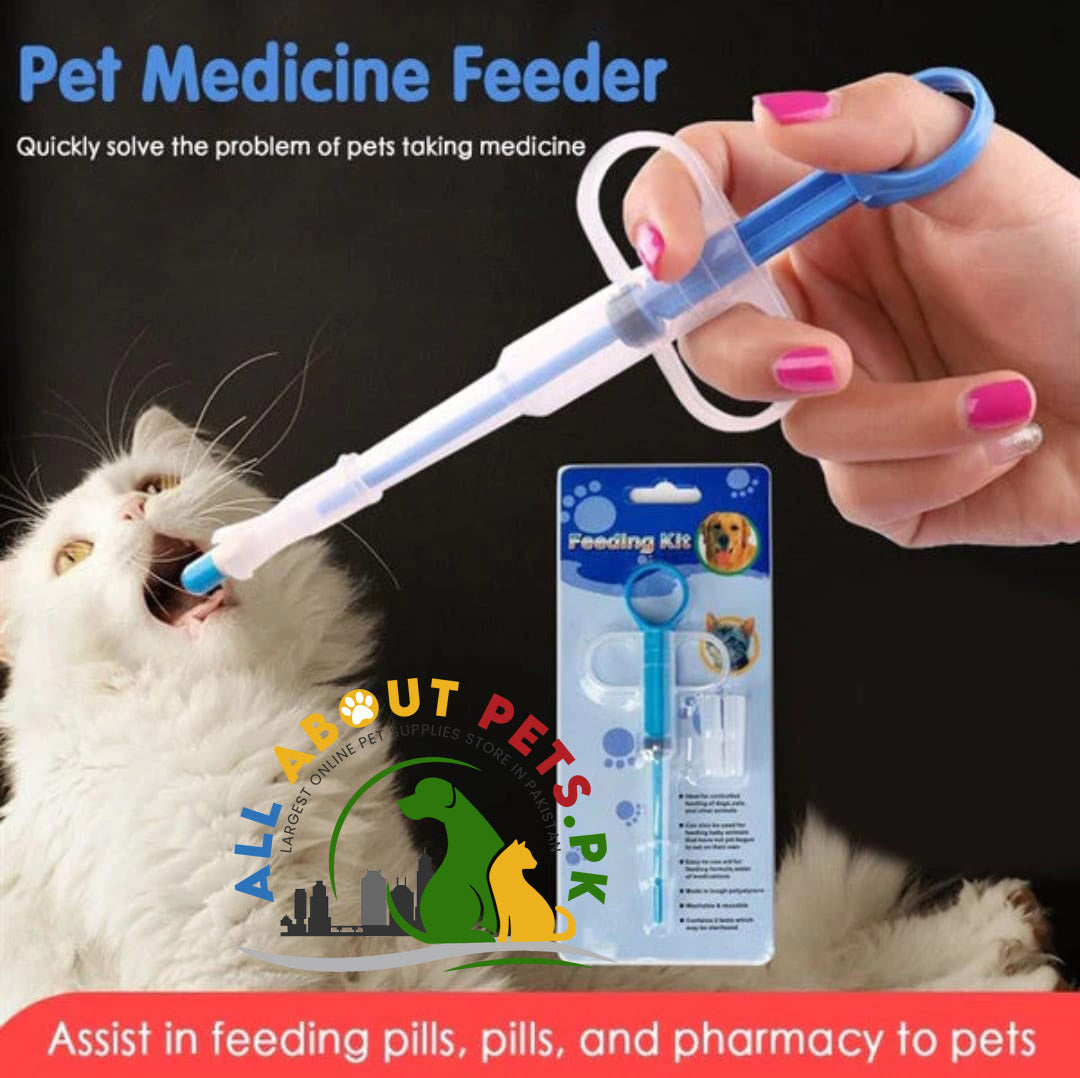 Pet Pill Dispenser – safe and easy tool for administering medicine and liquid diets to cats and dogs in Pakistan