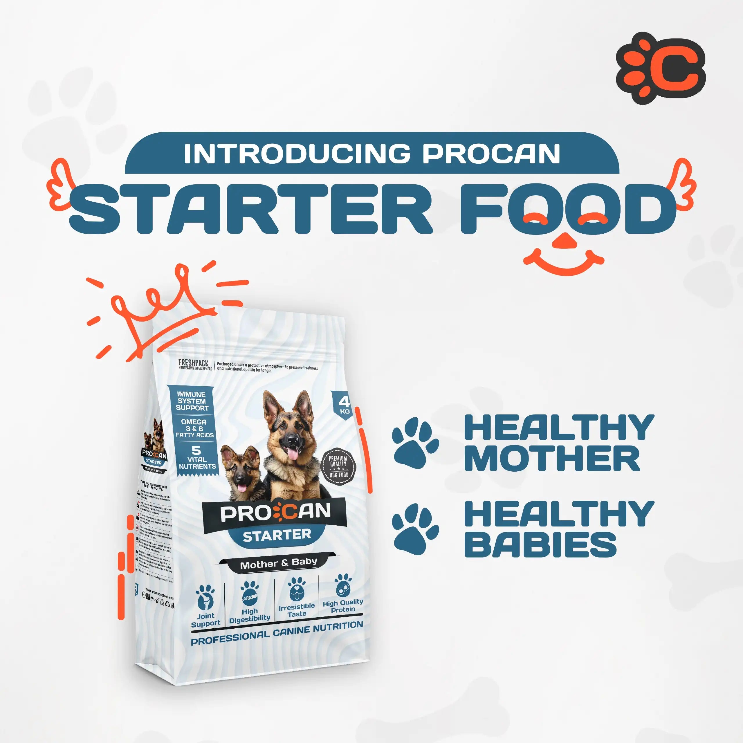 Procan Mother & Baby Starter Dog Food