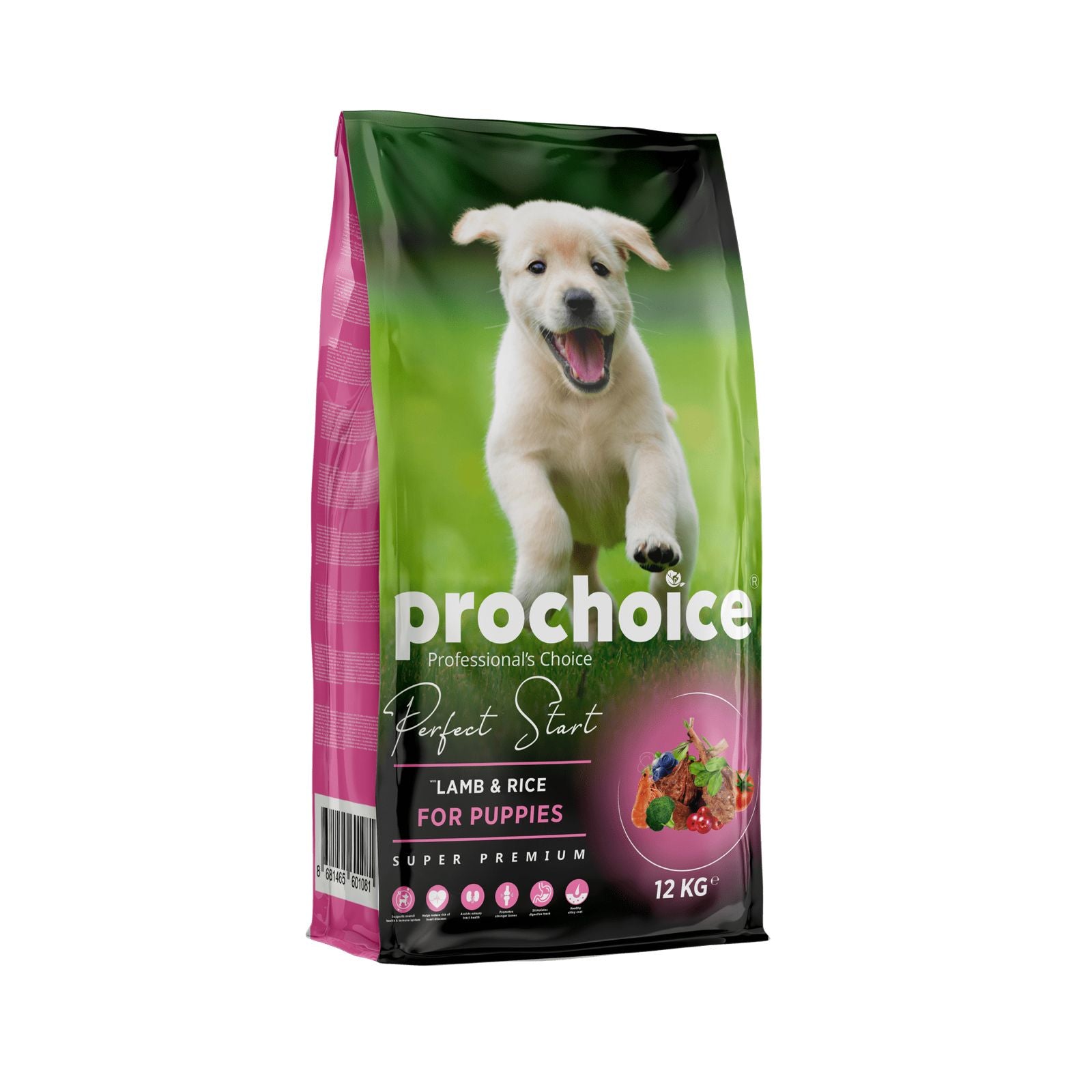 Prochoice Perfect Start Puppy Food – lamb & rice high-protein dry kibble for growth