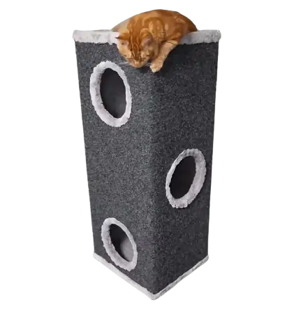 SCRATCH POST 3 STOREY HOUSE