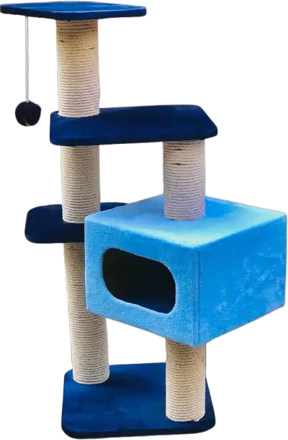 SCRATCH POST BOX HOUSE
